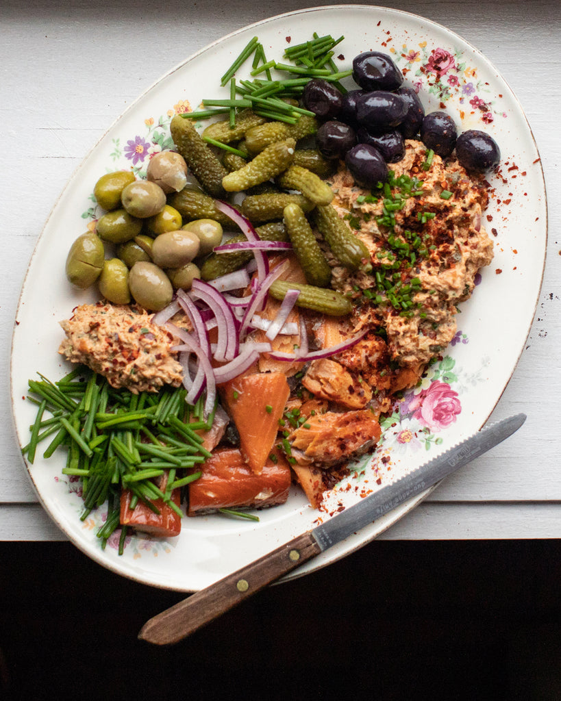 Smoked Salmon and Harissa Spread