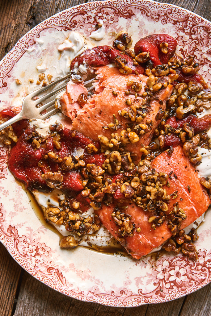 Fall Mode Slow Roasted Salmon