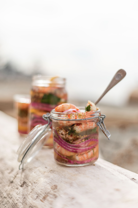 Pickled Alaska Spot Prawns