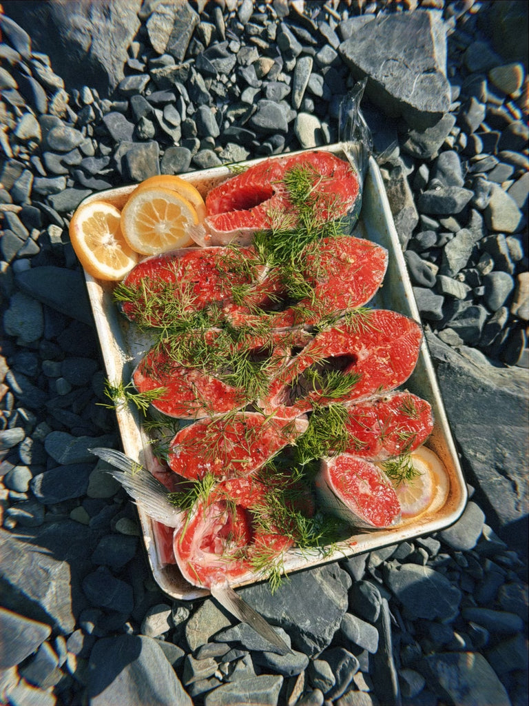 Fresh Copper River Sockeye Salmon (2 Whole Fish)