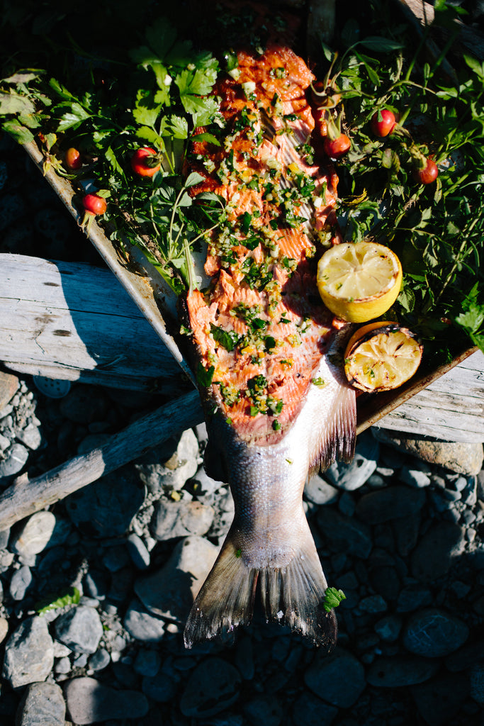 Fresh Copper River Coho Salmon (2 Whole Fish)