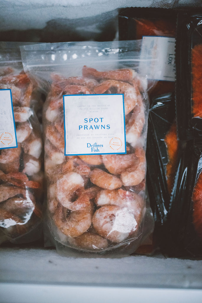 Wild Alaska Salmon & Spot Prawns (Small Box)