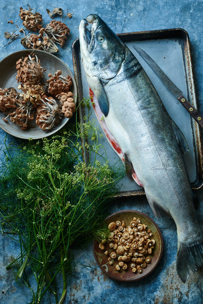 Fresh Copper River Coho Salmon (2 Whole Fish) image